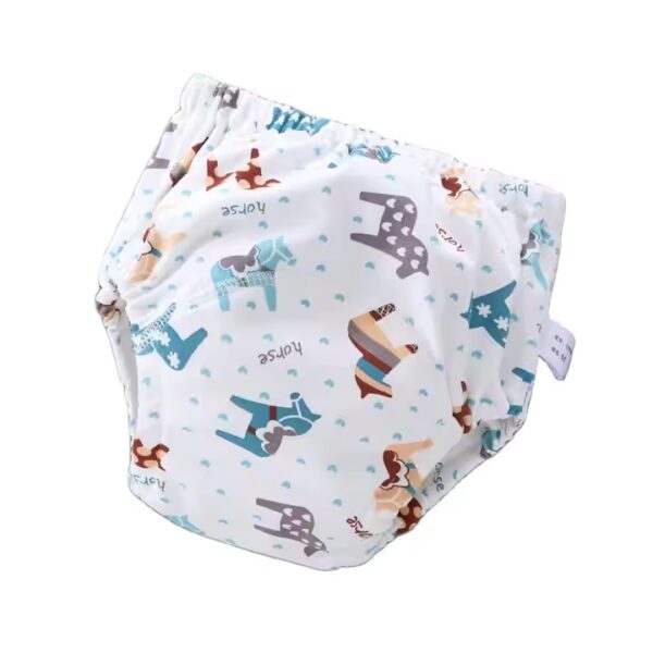 Carton Baby Waterproof Pants Reusable Cotton Baby Training Pants