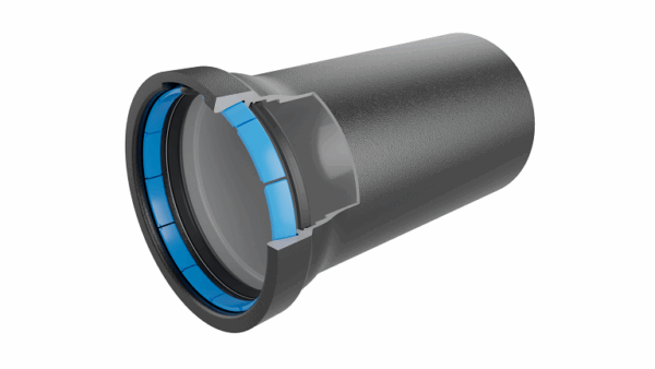 High Pressure Restrained Pipe With Deflection