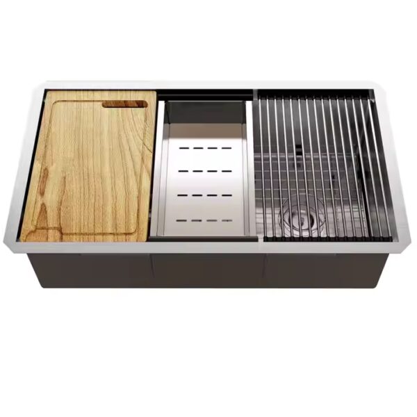New Trends Factory Outlet Dish Drainer for Outdoor Series Cabinet Kitchen Sink Stainless Steel